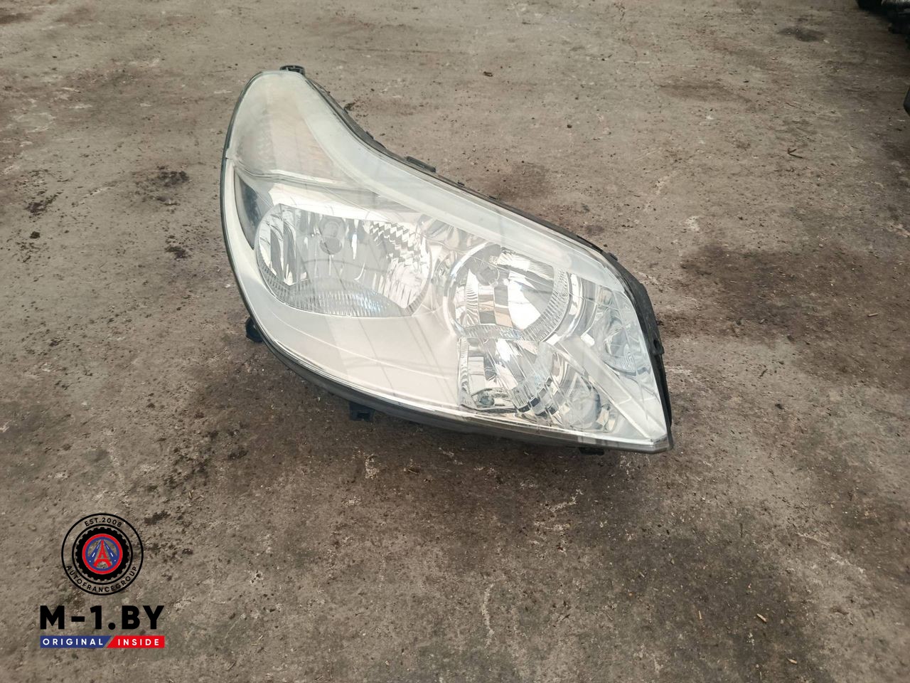 фара правая Citroen C5 1 поколение [рестайлинг] (2004 - 2008), 9650055880