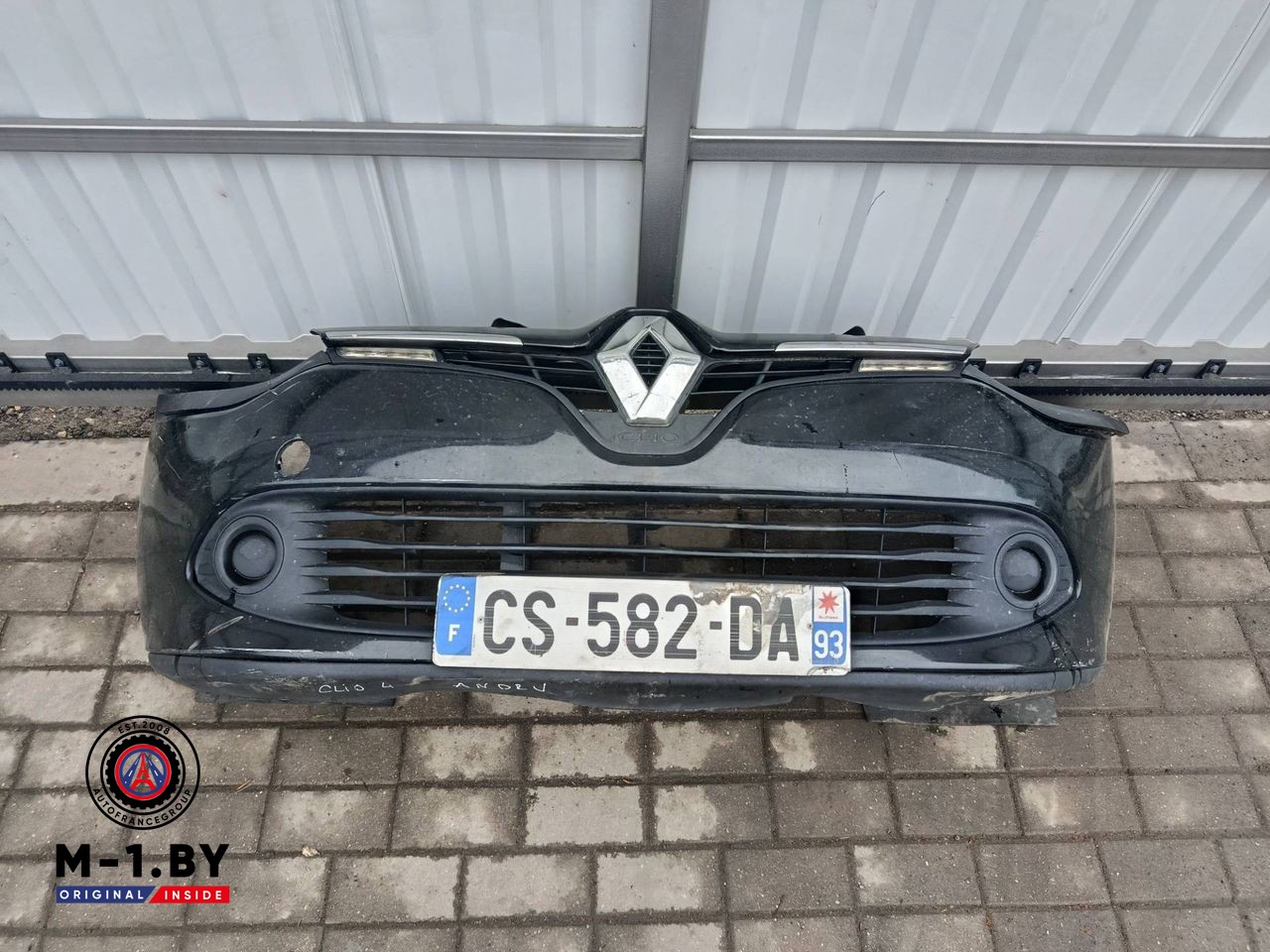 бампер передний Renault Clio 4 поколение 2014