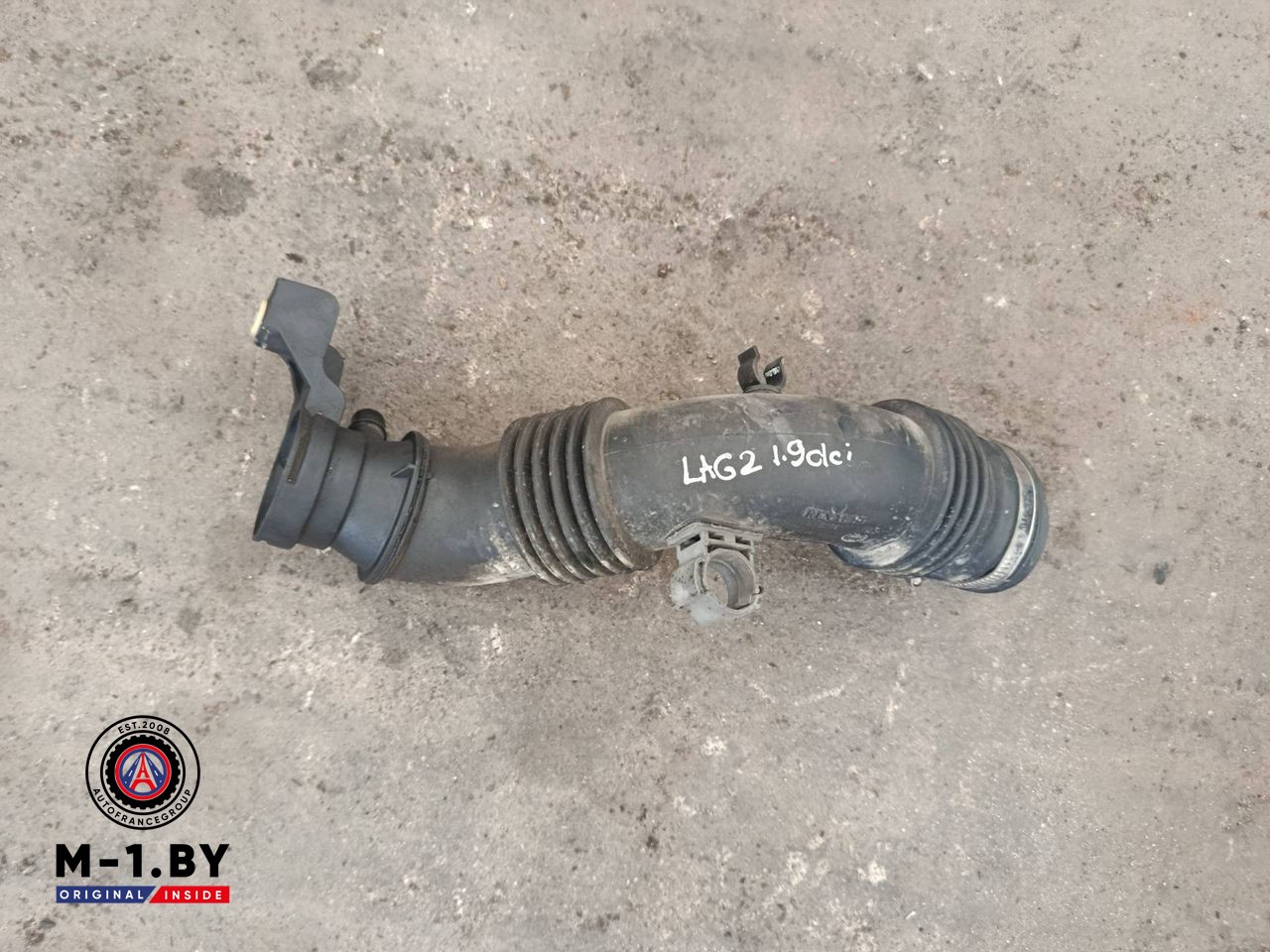 патрубок воздушного фильтра Renault Laguna 2 поколение (2001 - 2005), 1.9 л., дизель, 8200353795