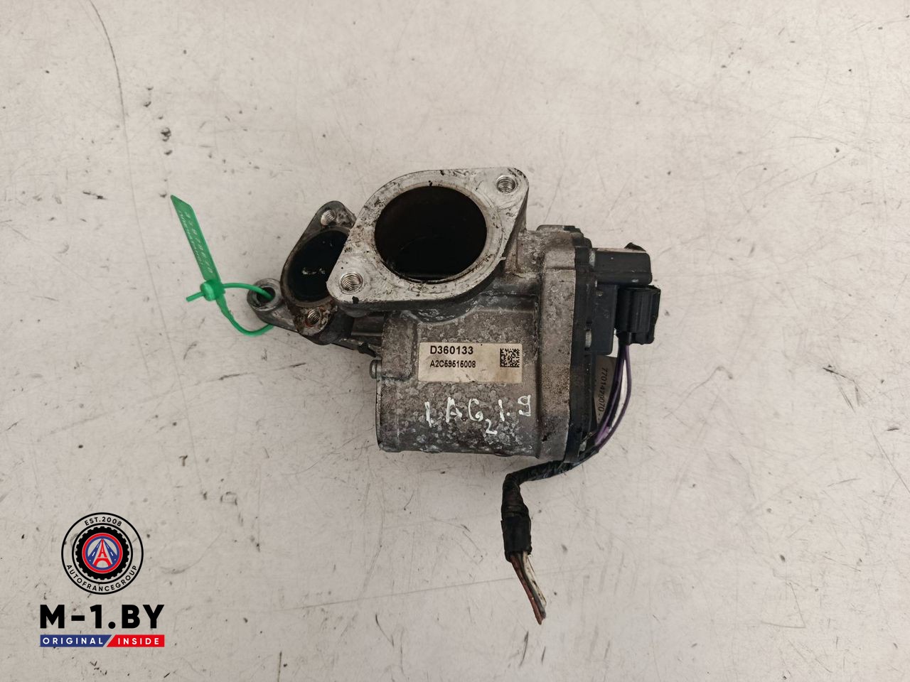 заслонка дроссельная Renault Laguna 2 поколение (2001 - 2005), 1.9 л., дизель, D360133, A2C59515008