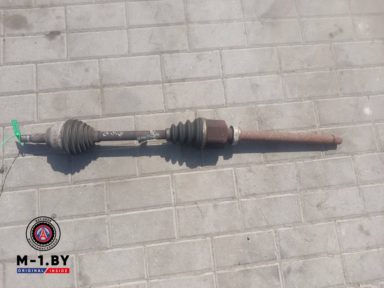 полуось передняя правая (приводной вал, ШРУС) Citroen C5 2 поколение (2008 - 2017), 3.0 л., дизель, АКПП