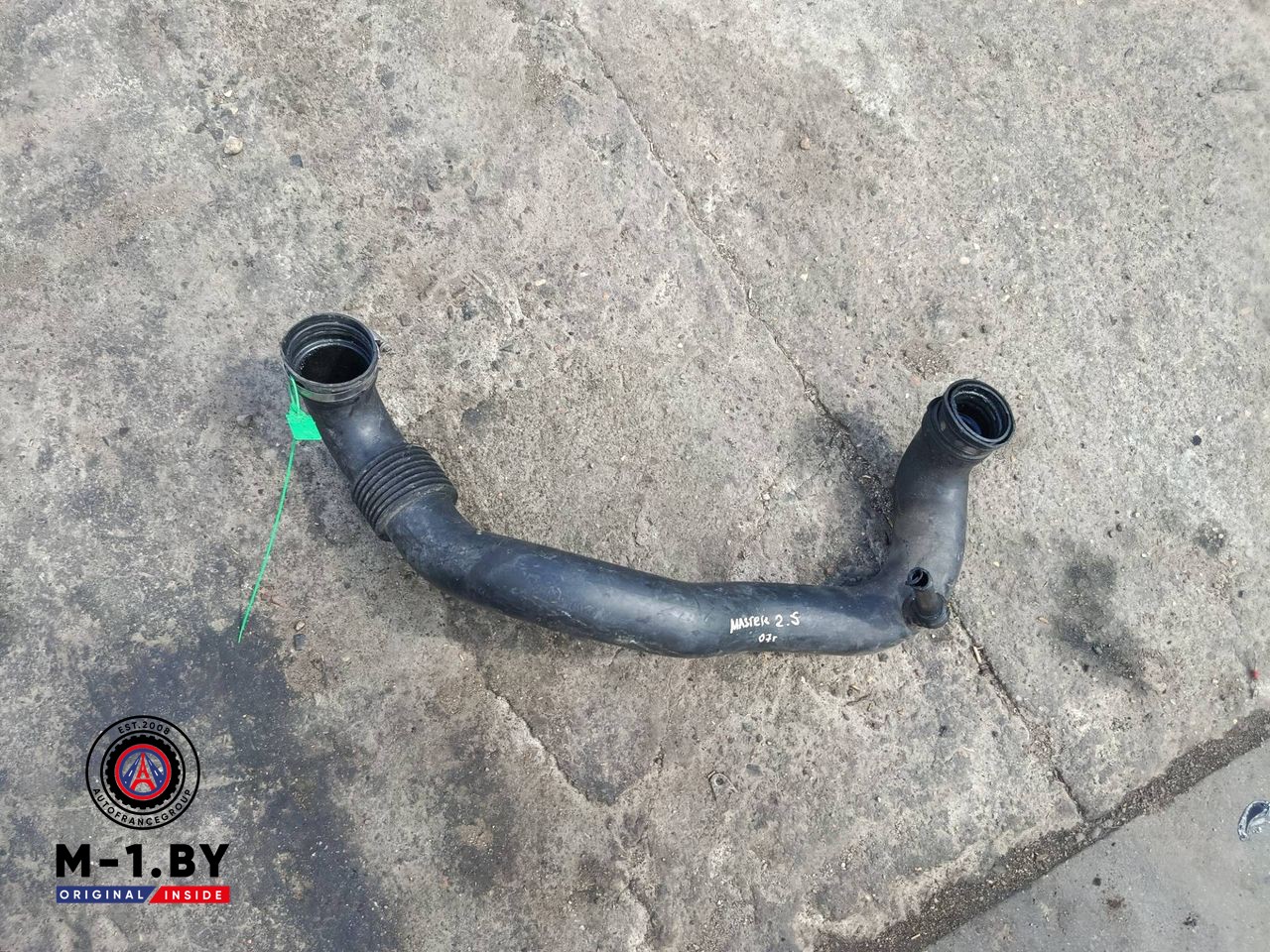 патрубок интеркулера Renault Master 2 поколение (1998 - 2003), 2.5 л., дизель, 8200261965