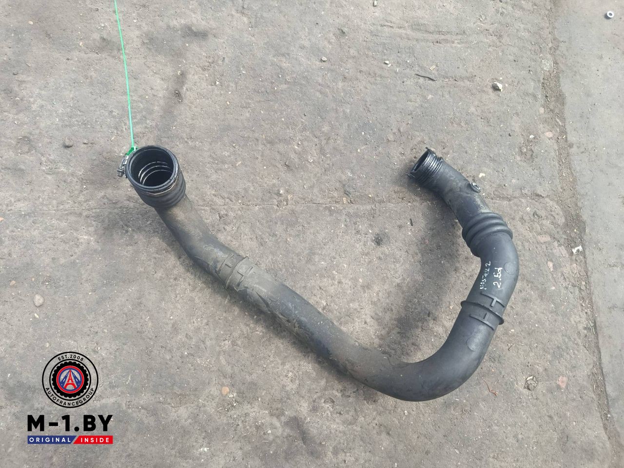 патрубок интеркулера Renault Master 2 поколение (1998 - 2003), 2.5 л., дизель, 8200582483