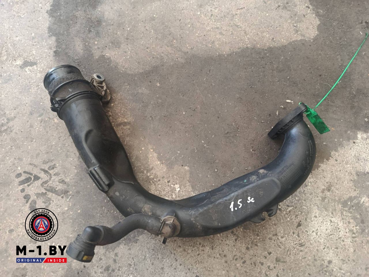 патрубок интеркулера Renault Scenic 3 поколение (2009 - 2012), 1.5 л., дизель, 8200645723