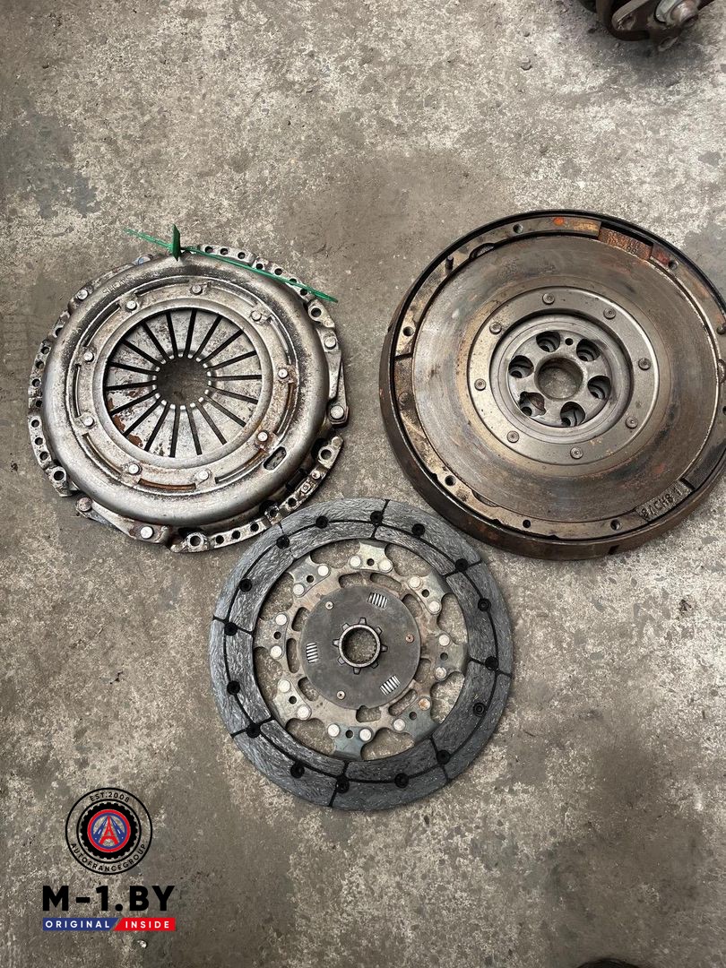 комплект сцепления Ford Focus 2 поколение (2004 - 2008), 1.6 л., бензин, 3M517563, 9654219380