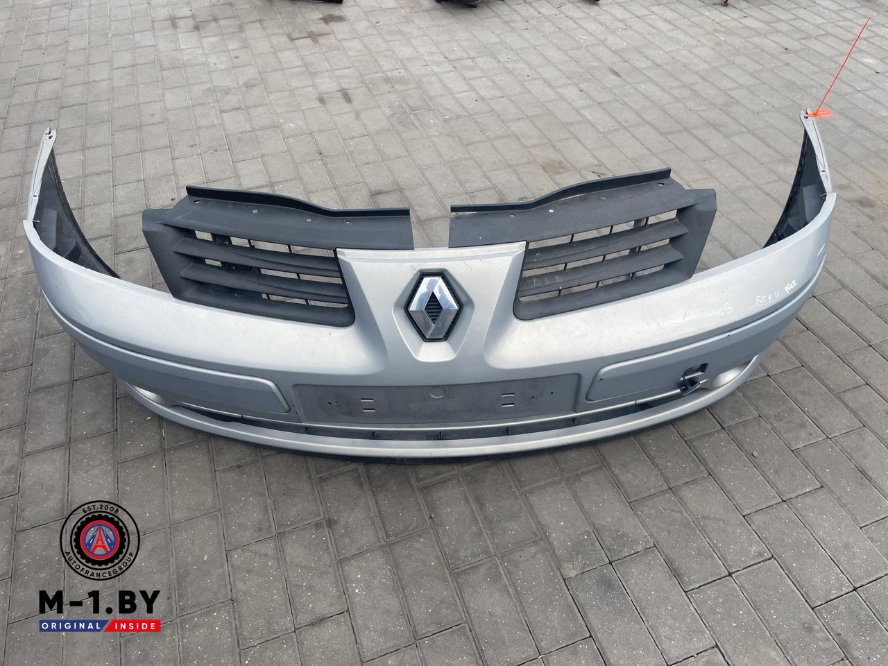 бампер передний Renault Espace 4 поколение [рестайлинг] (2006 - 2012)
