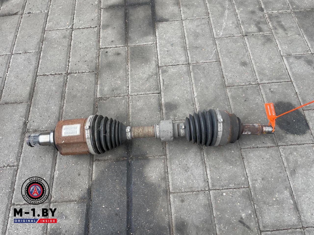 полуось передняя левая (приводной вал, ШРУС) Dodge Caliber 1 поколение (2006 - 2012), 2.0 л., дизель, P05085224AB