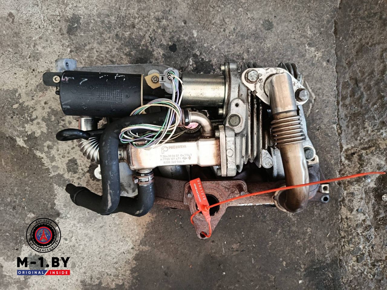 коллектор впускной Renault Laguna 2 поколение (2001 - 2005), 1.9 л., дизель, 8200360566A - фото №1