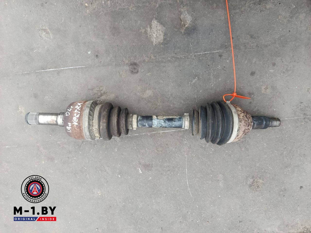 полуось передняя левая (приводной вал, ШРУС) Opel Vectra C 2004, 1.9 л., дизель, МКПП