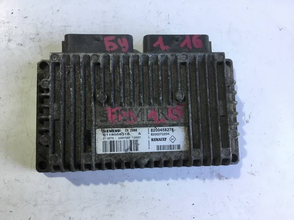 блок управления АКПП Renault Megane 2 поколение 2005, 1.6 л., бензин, 8200458276