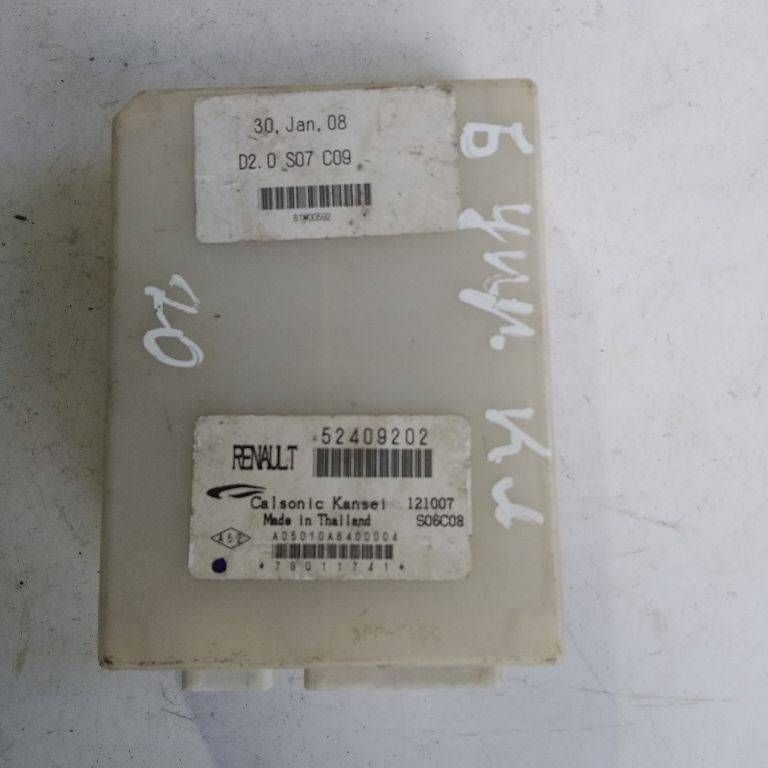 блок управления печки / климат-контроля Renault Laguna 3 поколение 2008, 52409202