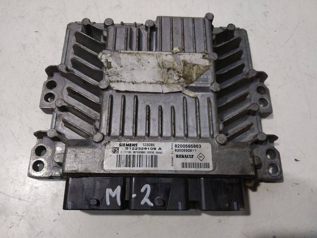 блок управления двигателем Renault Megane 2 поколение [рестайлинг] 2008, 8200565863