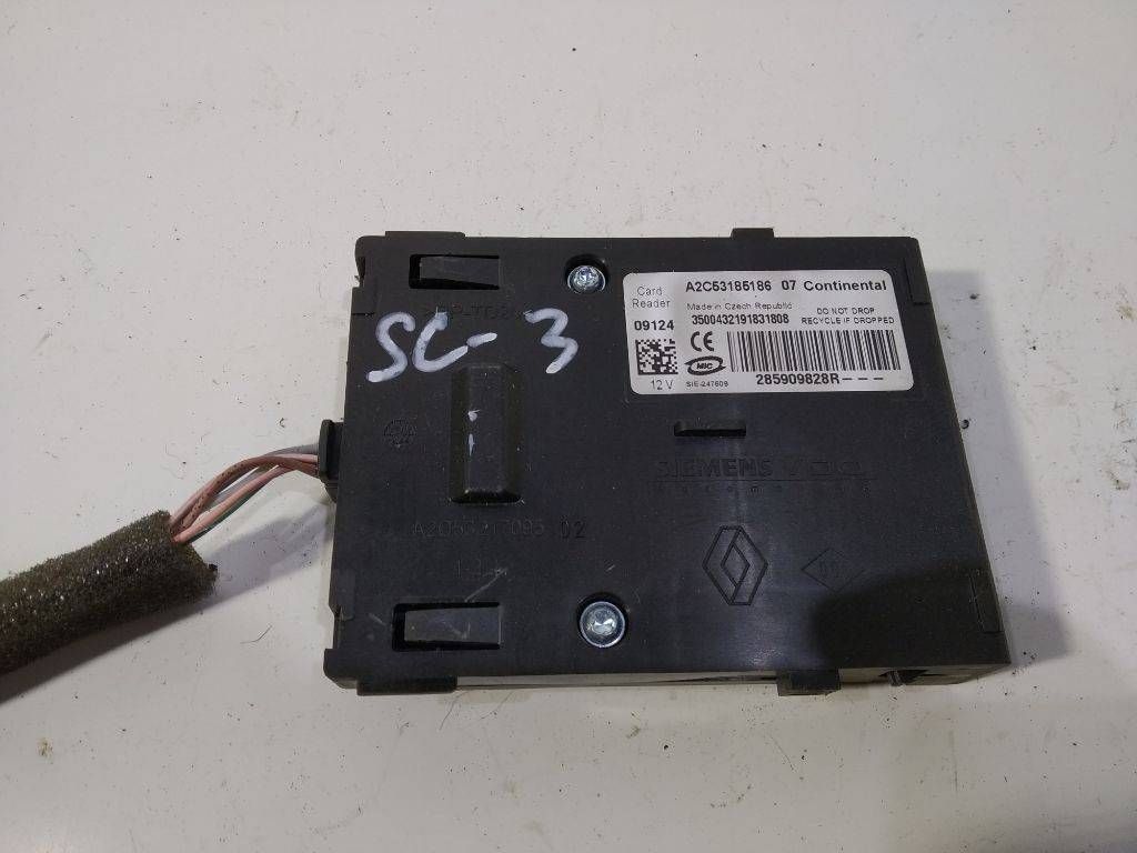 замок зажигания Renault Scenic 3 поколение 2010, 285909828R