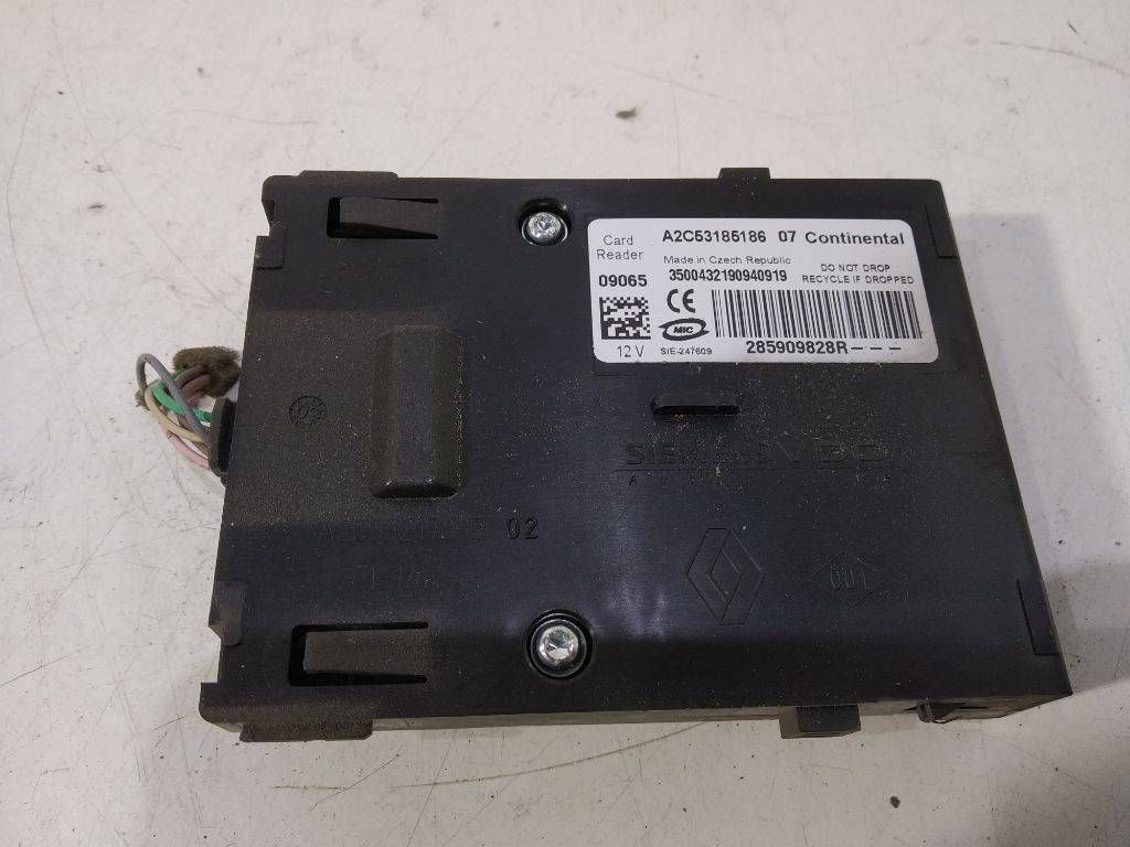 замок зажигания Renault Laguna 3 поколение 2009, 285909828R, A2C53185186