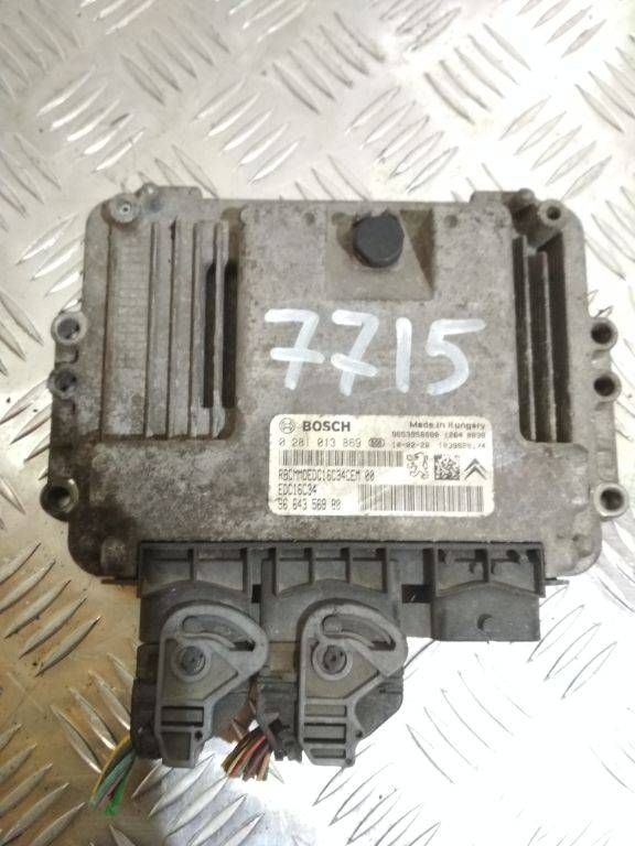 блок управления двигателем Peugeot Expert 2 поколение 2010, 1.6 л., дизель, 9664356980