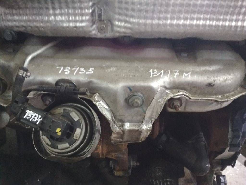 коллектор выпускной Peugeot 3008 1 поколение 2012, 2.0 л., дизель, АКПП
