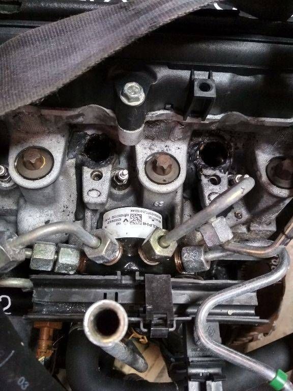 топливная рампа Renault Megane 2 поколение 2004, 1.5 л., дизель, МКПП, DELPHI, 8200057232, 8200584032