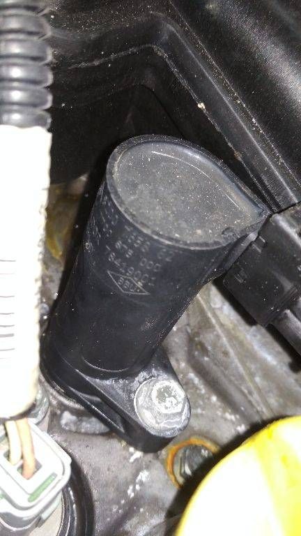 катушка зажигания Renault Megane 2 поколение 2005, 1.6 л., бензин, АКПП, 8200765882, 7700875000