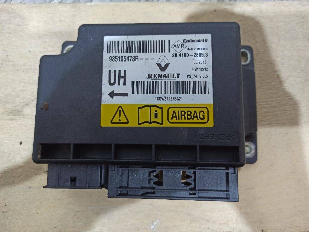блок AirBag Renault Megane 3 поколение 2013, 985105478R