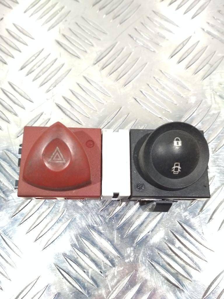 кнопка аварийной сигнализации Renault Megane 1 поколение [рестайлинг] 2003, DELPHI, 8200095493