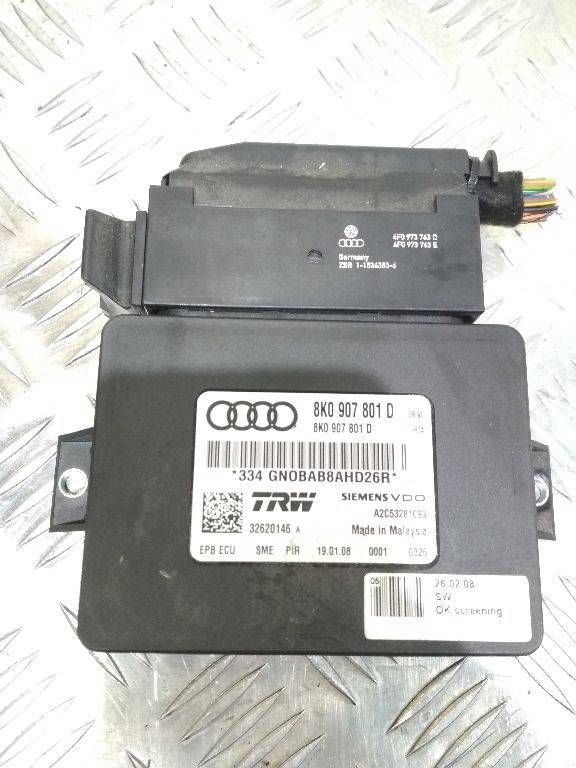 блок управления ручником Audi A4 B8/8K 2008, 8K0907801