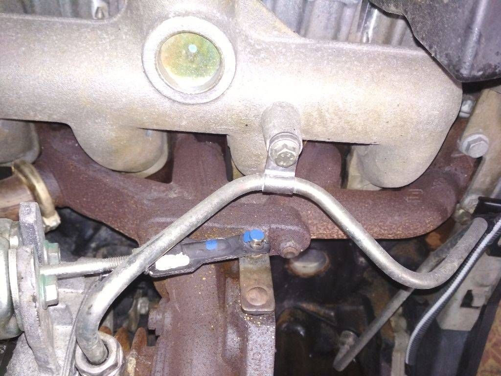 коллектор выпускной Renault Scenic 1 поколение [рестайлинг] 2002, 1.9 л., дизель, МКПП