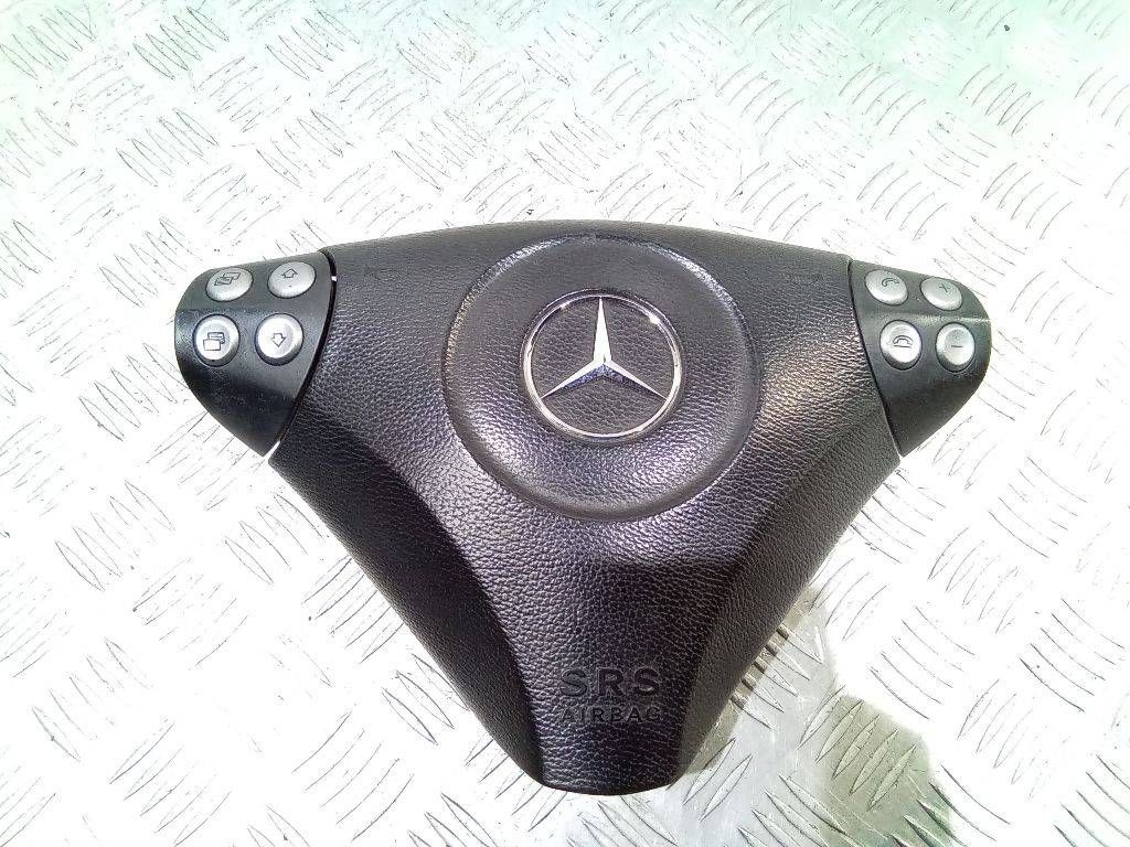 подушка безопасности водителя Mercedes-Benz C-Класс W203/S203/CL203 [рестайлинг] 2004, YP3R5D3NALB