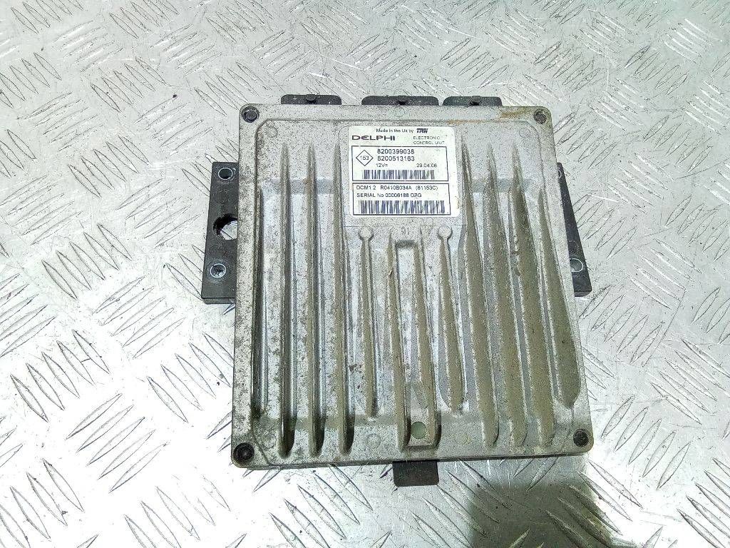 блок управления двигателем Renault Megane 2 поколение 2006, 1.5 л., дизель, МКПП, 8200399038