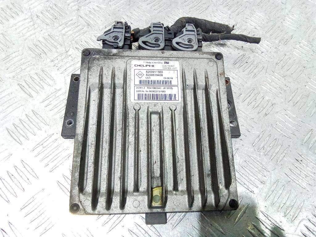 блок управления двигателем Renault Kangoo 1 поколение [рестайлинг] 2008, 8200911560