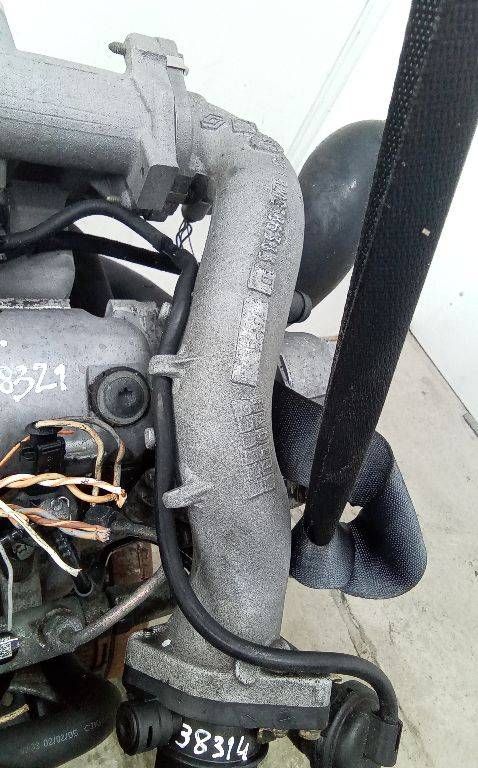 гофра инжектора Renault Scenic 2 поколение 2004, 1.9 л., дизель, МКПП, 8200186383
