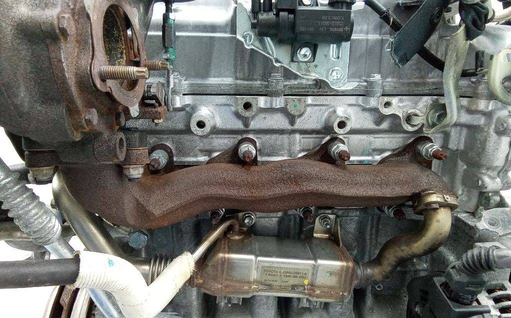 коллектор выпускной Toyota Avensis 2 поколение (T250) [рестайлинг] 2008, 2.0 л., дизель, МКПП