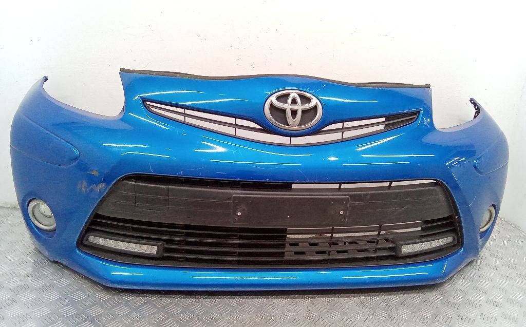 бампер передний Toyota Aygo 1 поколение AB10 [2-й рестайлинг] 2013, 52119-0H110