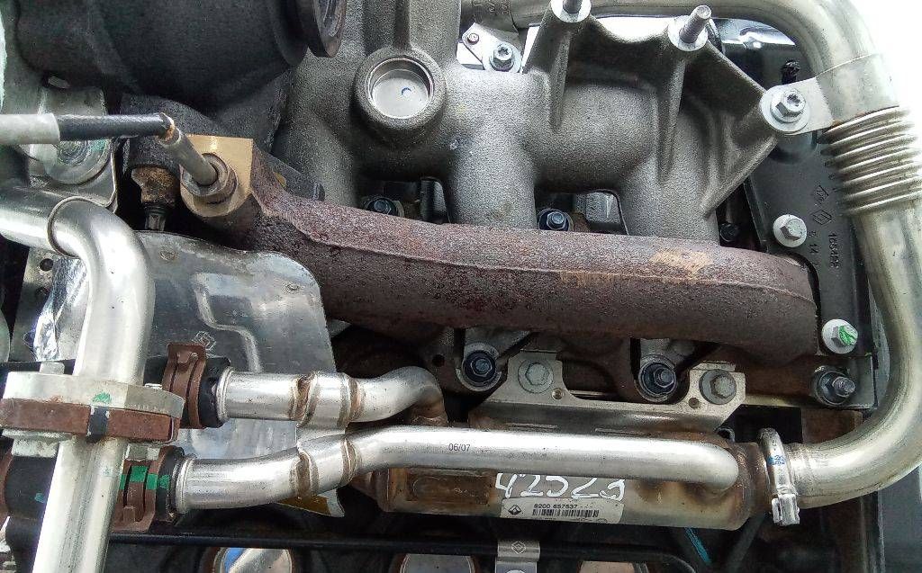 коллектор выпускной Renault Laguna 2 поколение [рестайлинг] 2007, 1.9 л., дизель, МКПП, 426549615376