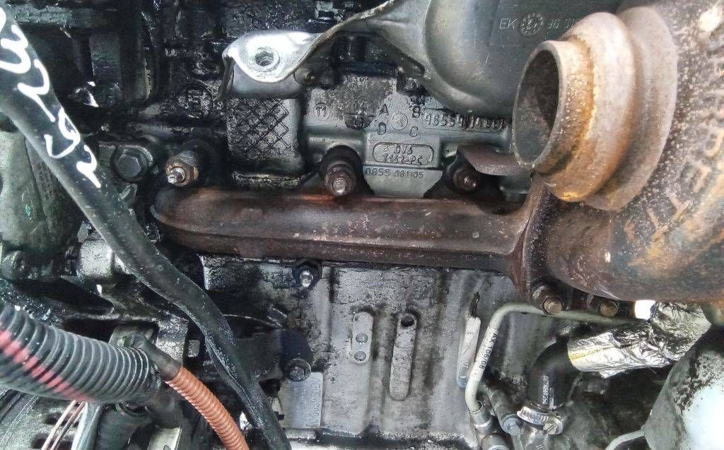 коллектор выпускной Citroen C4 Picasso 1 поколение 2008, 1.6 л., дизель, МКПП