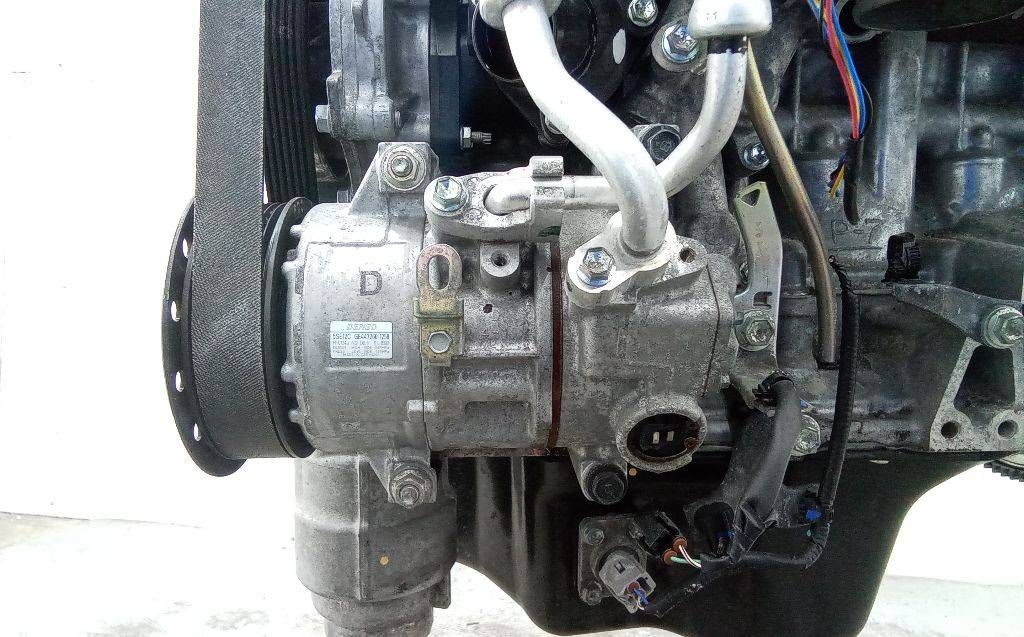 компрессор кондиционера Toyota Verso 1 поколение 2010, 2.0 л., дизель, МКПП, 5SE12C