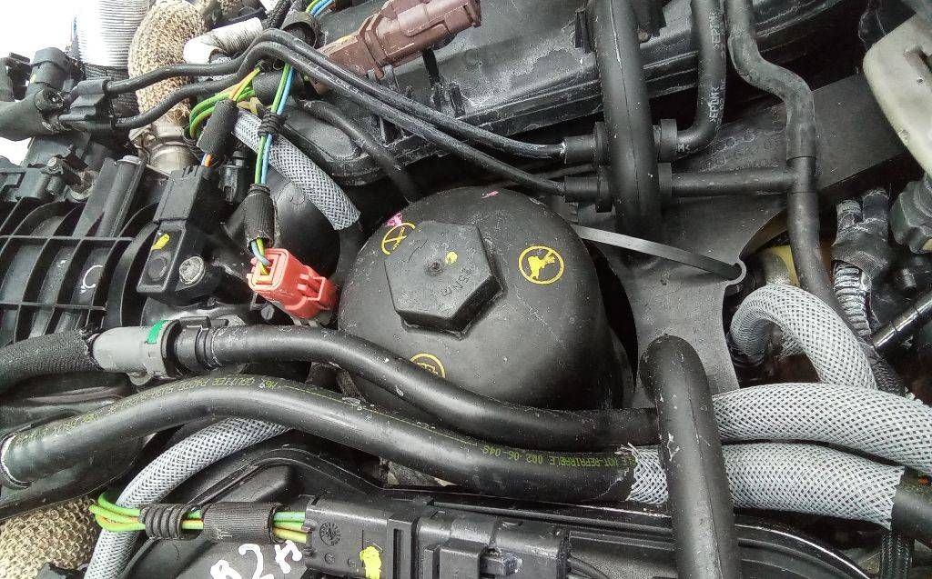 корпус масляного фильтра Peugeot 607 1 поколение [рестайлинг] 2006, 2.7 л., дизель, АКПП