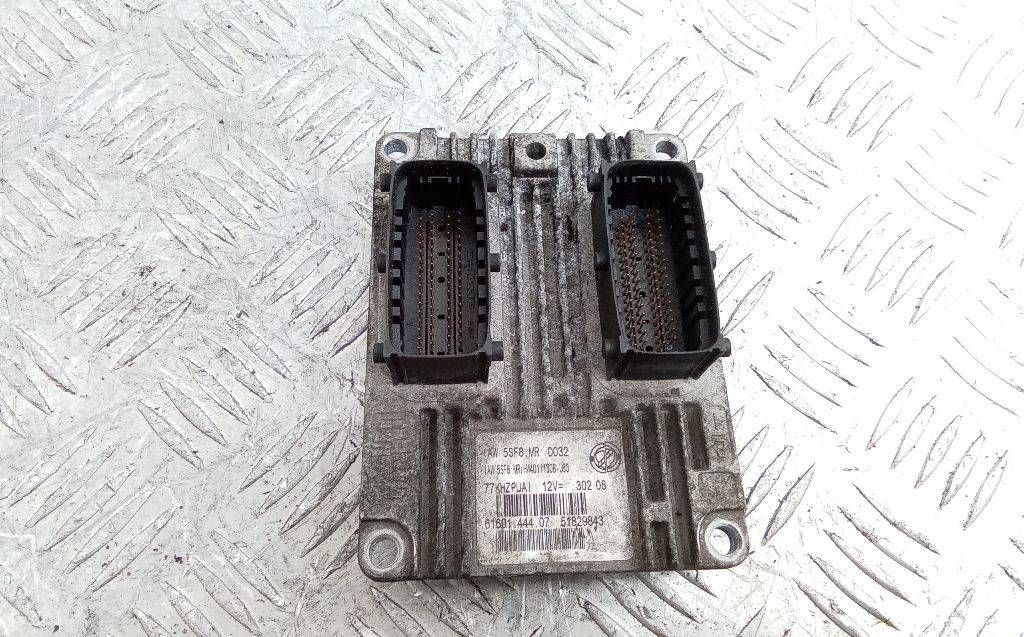 блок управления двигателем Fiat 500 2 поколение 2009, 1.2 л., бензин, МКПП, 51829843