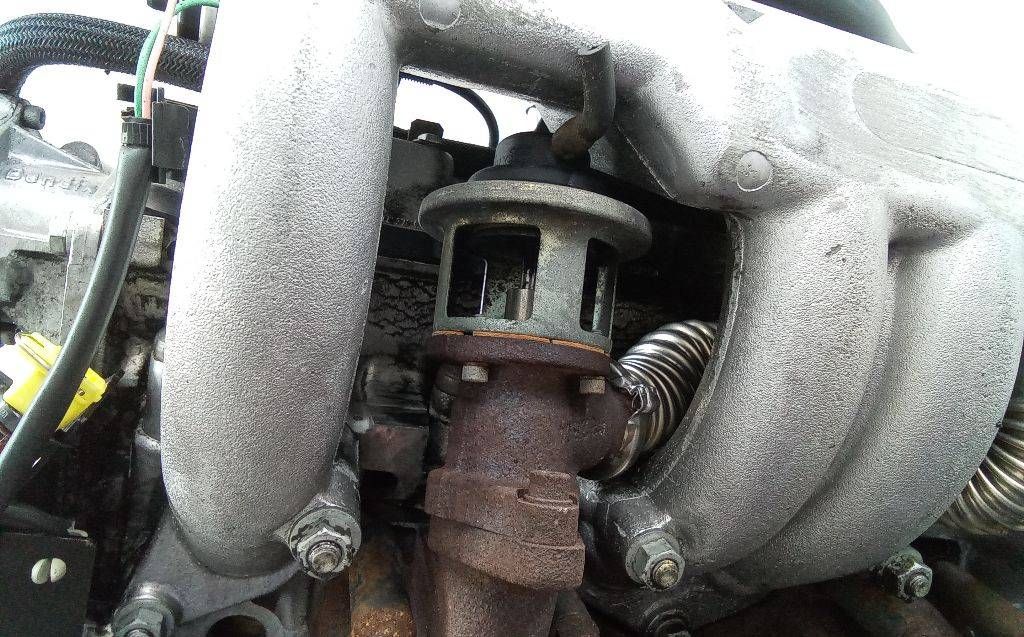 клапан EGR Peugeot 406 1 поколение 1997, 1.9 л., дизель, МКПП