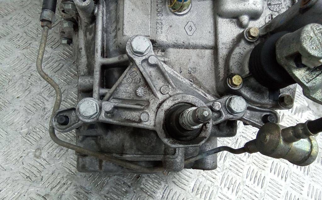 кронштейн КПП Renault Scenic 2 поколение 2004, 1.9 л., дизель, МКПП