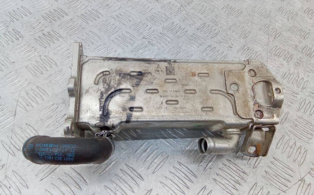 охладитель EGR / Радиатор EGR Mercedes-Benz CLA-Класс C117 2015, 2.2 л., дизель, A6511400675