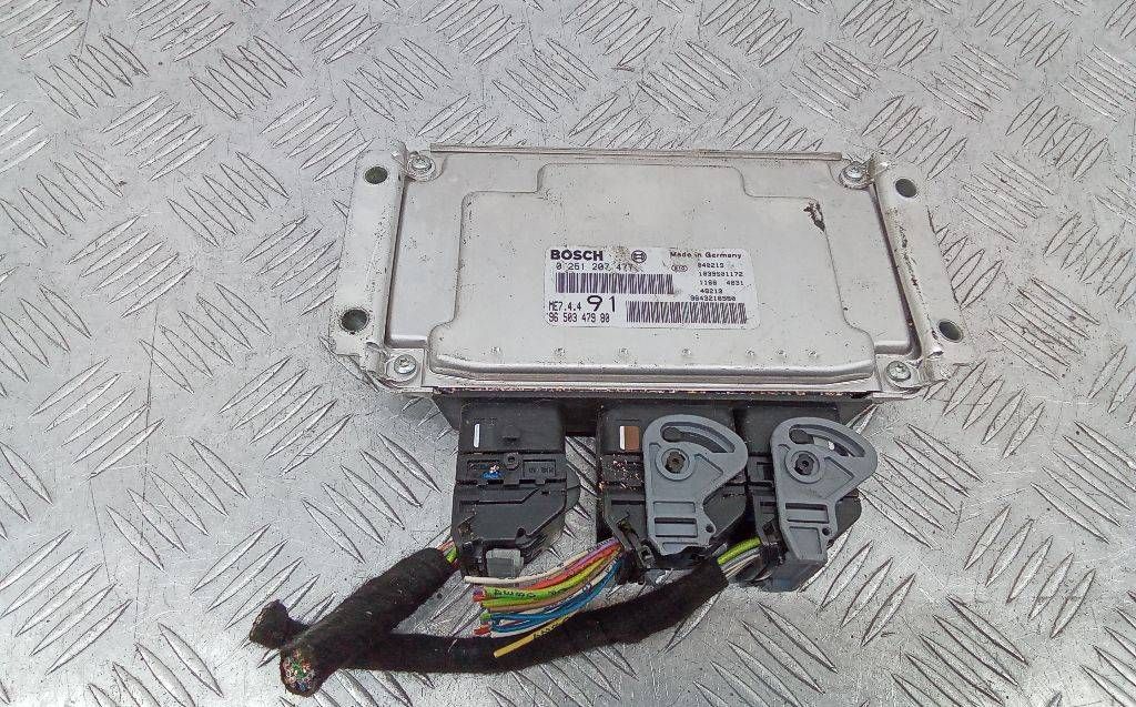 блок управления двигателем Peugeot 206 1 поколение [рестайлинг] 2004, 1.6 л., 9650347980