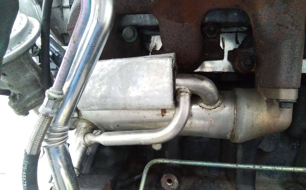 охладитель EGR / Радиатор EGR Ford Mondeo 3 поколение 2002, 2.0 л., дизель, МКПП