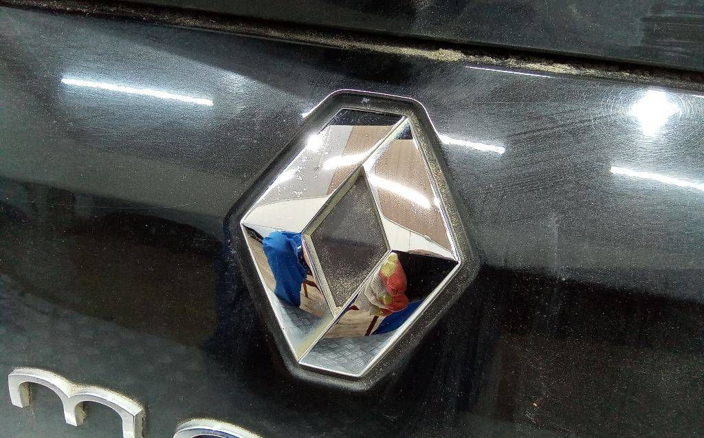 эмблема Renault Modus 1 поколение [рестайлинг] 2008