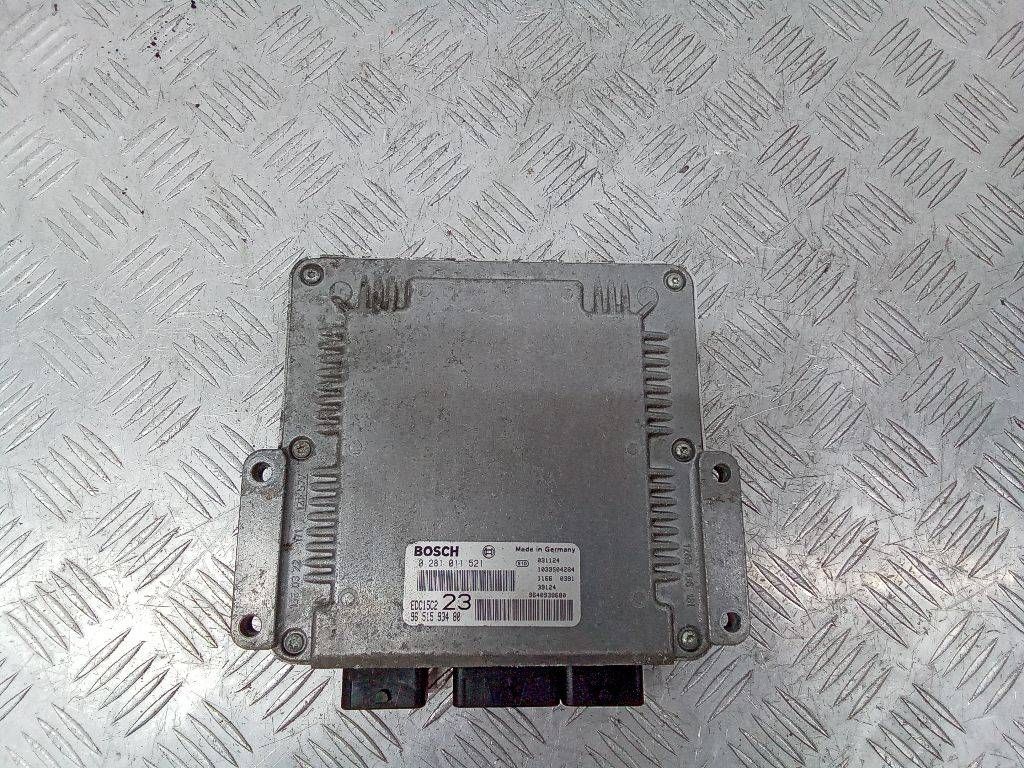 блок управления двигателем Citroen Xsara Picasso 1 поколение 2003, 9651593480