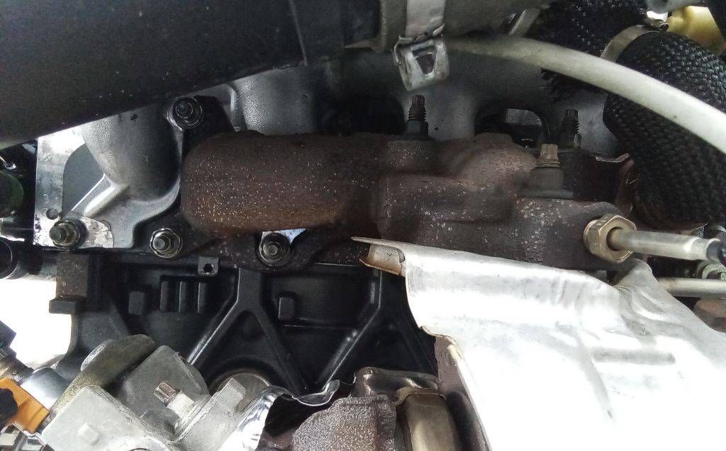 коллектор выпускной Renault Megane 3 поколение 2010, 1.9 л., дизель, МКПП
