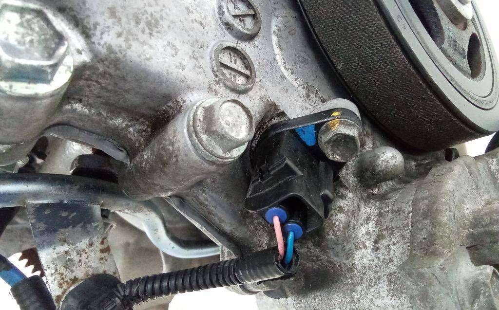 датчик коленвала Toyota Aygo 1 поколение AB10 [рестайлинг] 2012, 1.0 л., бензин, МКПП, 90919-05062
