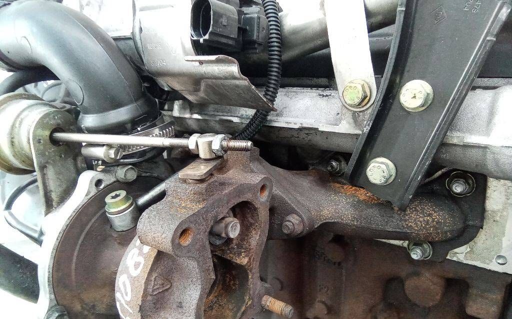 коллектор выпускной Renault Modus 1 поколение 2005, 1.5 л., дизель, МКПП