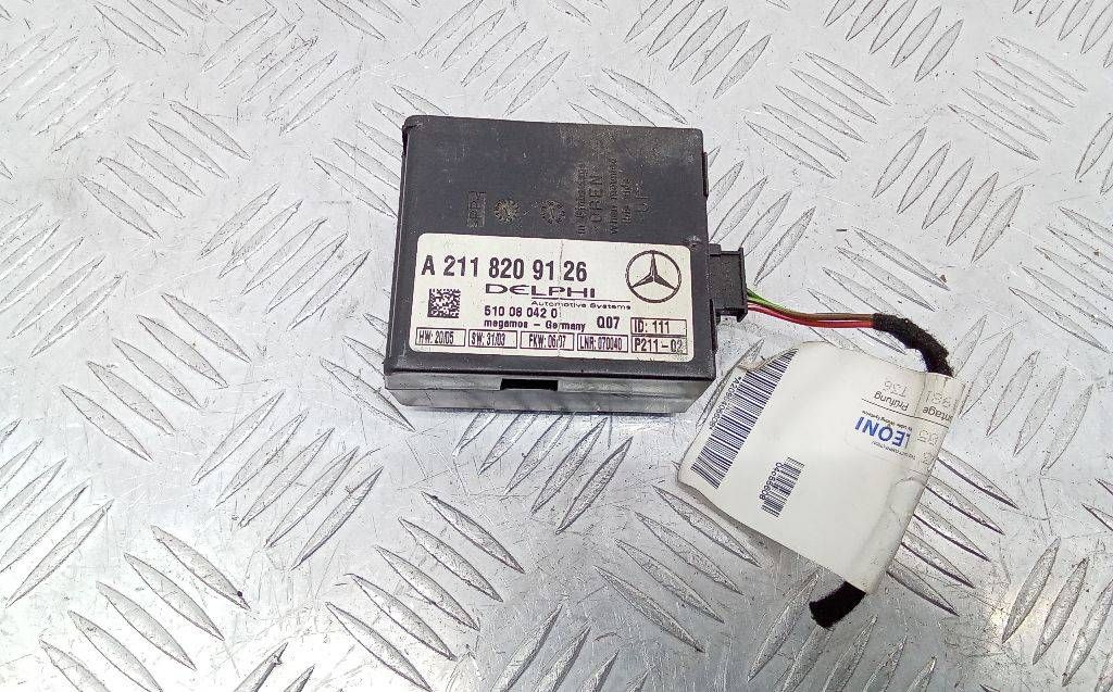 блок управления сигнализацией Mercedes-Benz CLK-Класс C209/A209 [рестайлинг] 2007, A2118209126