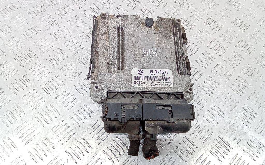 блок управления двигателем Volkswagen Golf 4 поколение 2005, 1.9 л., дизель, 03G906016