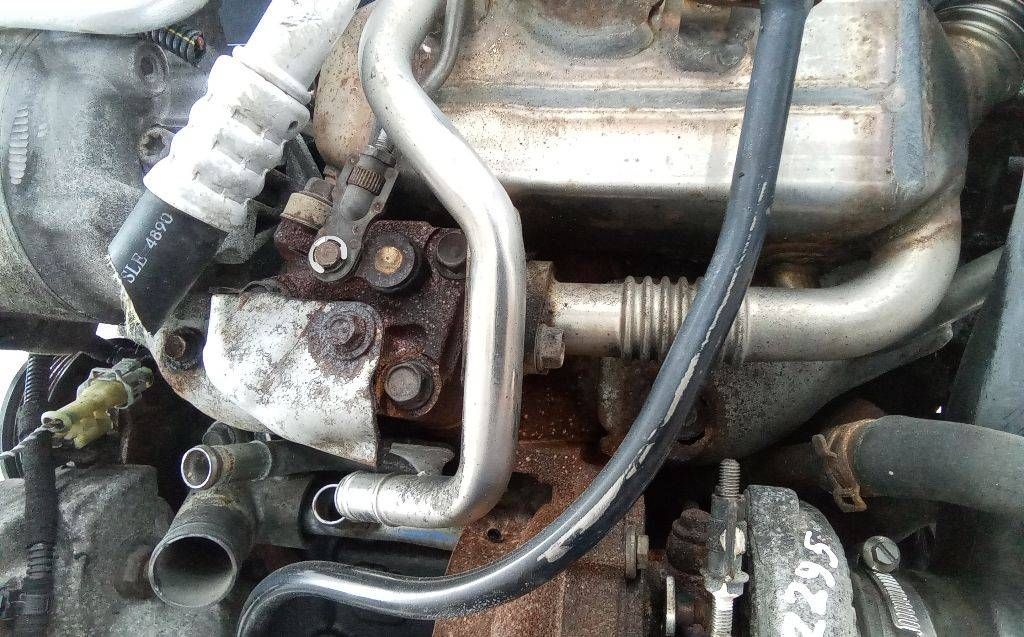 коллектор выпускной Opel Zafira 2 поколение (B) [рестайлинг] 2010, 1.7 л., дизель, МКПП